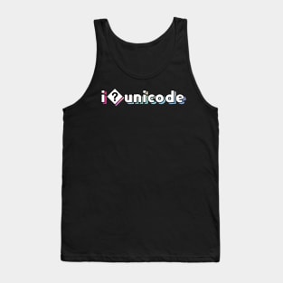 I Unicode Tank Top